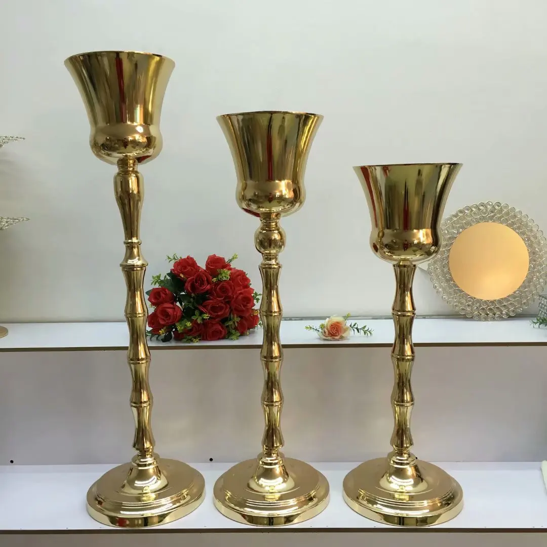 Tall Gold Vases For Wedding Centerpieces Buy Wedding Centerpieces