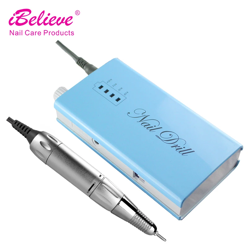 

iBelieve 10 hours working 30000RPM cordless nail drill manicure