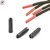 Custom Metal Colored Braided Nylon Rope Shoe Metal Drawstring Tips