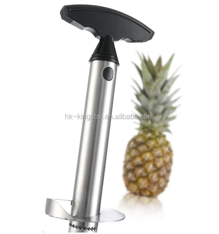 

Food grade Stainless Steel Fruit Pineapple Peeler Corer Slicer Slicer Cutter, Silver