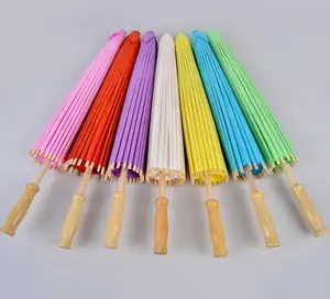 Image of High Quality Promotional Paper Japanese Paper Umbrella