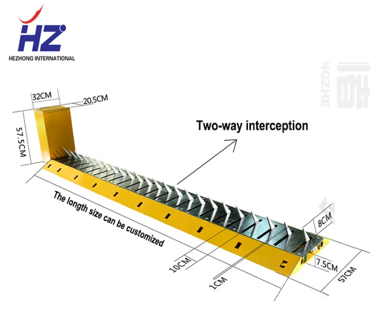 Traffic Spike Barrier Heavy Duty Automatic Electric Barriers - Buy Security  Traffic Electric Tyre Killer,Speed Bump Road Blocker Product On Alibaba.com