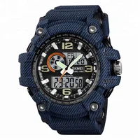 

New Big Case Watches SKMEI 1155 1155B 1283 Electronic Waterproof Camouflage Sport Plastic Digital Wristwatch Men