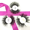 Mink Strip 25MM Eyelashes Big And Full 3D Mink Lashes with custom package