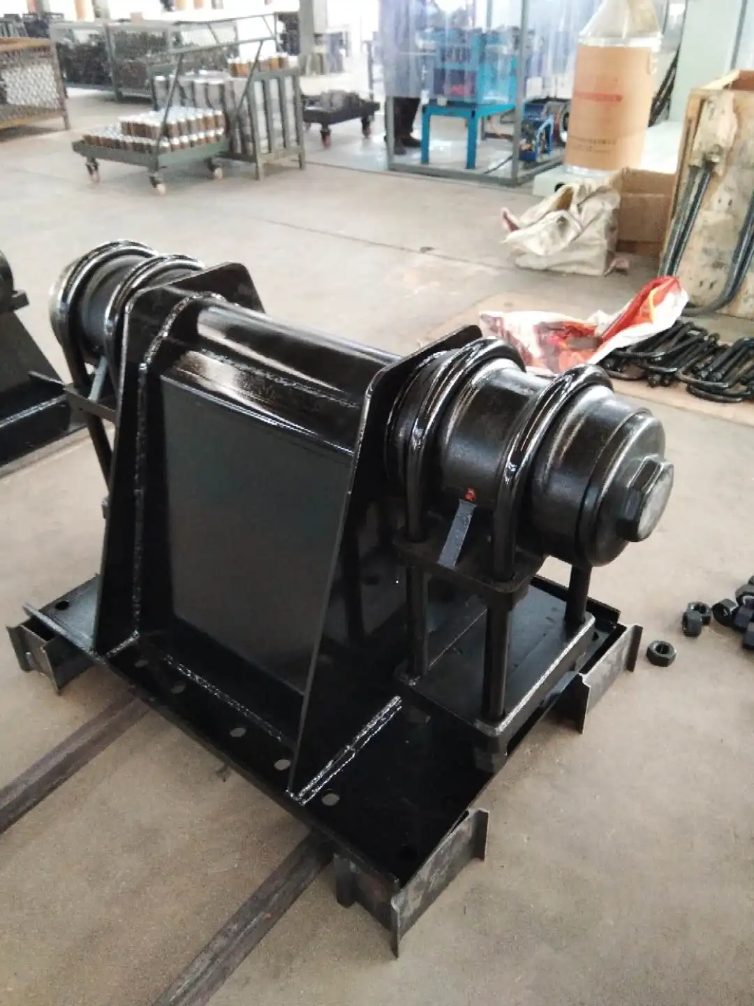 专业 boggie 悬挂拖车供应   轴转向架悬挂重型型 boggie 暂停与 abs