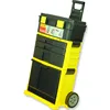 GD2054-19inch plastic trolley tool box truck three layers detachable rolling toolbox