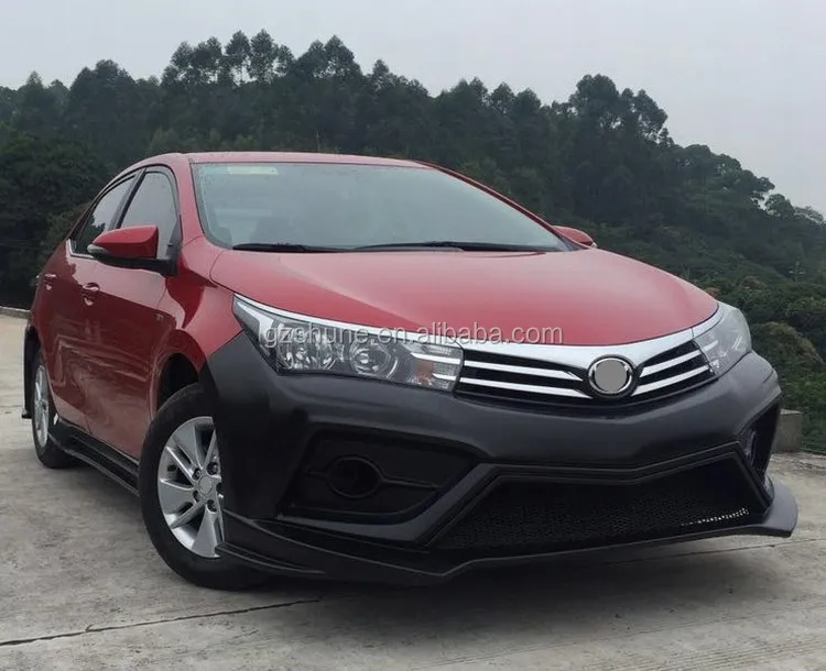 High Quality Pp Dztstyle Body Kit For Corolla 20142015 2016 Front And
