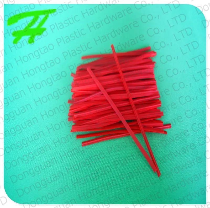 Pvc Plastic Coated Decorative Twist Tie For Vegetable/bread/gift