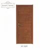 Flush design internal bedroom wood door sound proof timber door prehung exterior door