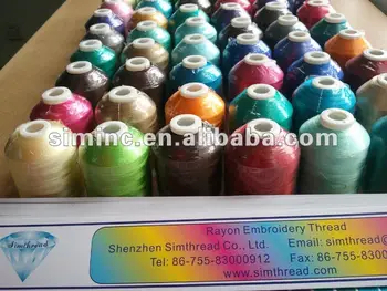 Marathon Polyester Embroidery Thread Color Chart