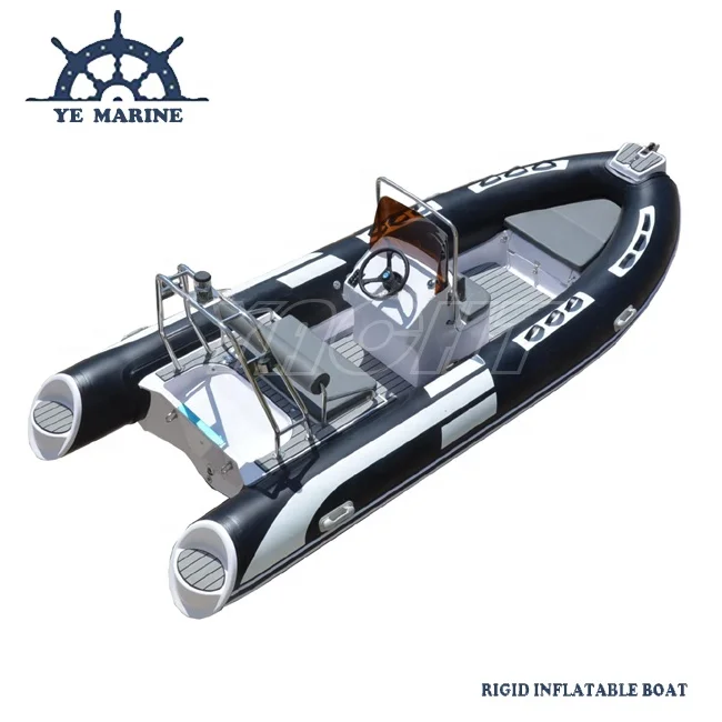 

4.8m Deep V Double Hull Hypalon RIB Inflatable Boat For Sale, Optional