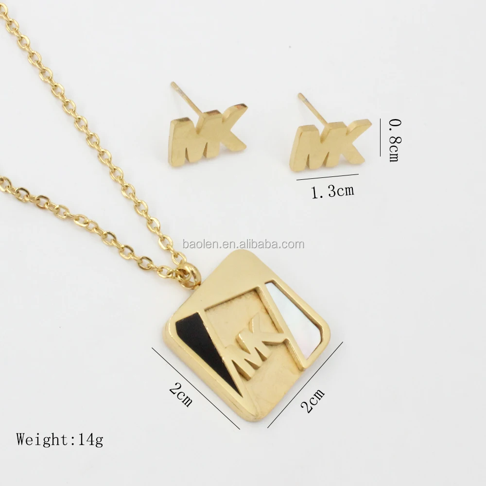 Yupoo Hip Hop Men Jewelry American Women Favorite Luxury Brand Square Shaped Jewelry Sets ...