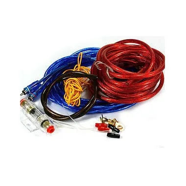 
high end cca 8 ga car amp wiring kit audio cable 