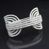 DYSJ0187 Duoying Newest CZ Inlayed Solid 925 Silver Fashion Double Finger Ring for Women