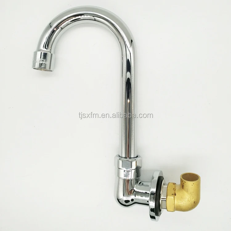 
NPT selling in The America Sanitary Kitchen Faucet Deck Spout Commercial knee valve foot valve water Faucet  (60757909245)