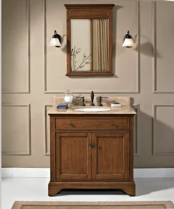 New promotional items Simple Transitional Bath Cabinet Solid Wood cabinet bathroom vanity