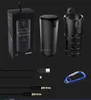 free sample protable mini black speaker powerbanks for mobile phone