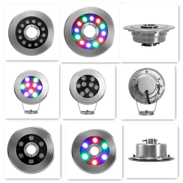 12w Rgb Led Fountain Ring Light,Replacement Led Lights For Water