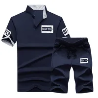 

905 Man Polo T Shirt Men Short Sleeve Shirt And Shorts Set For Men