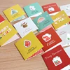 Greeting cards mini Christmas gift thank you notes card for holiday family