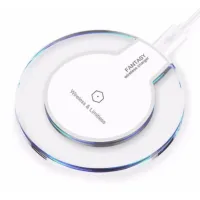 

hot fast mobile phone fantasy qi pad Crystal universal magnetic wireless charger