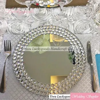 Lck086 Indian Royal Decorated Bulk Wedding Decorative Plates