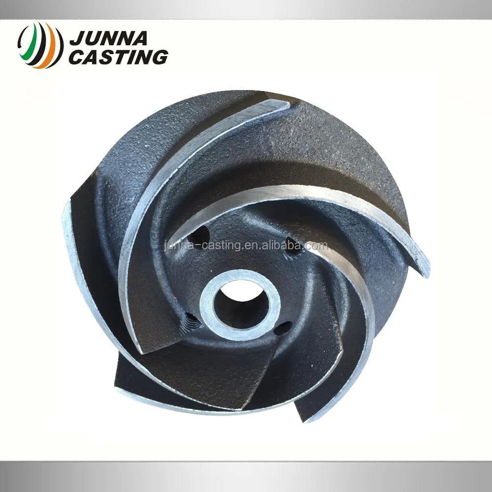 
gray iron casting grey iron casting pump impeller 