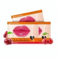 

Images FDA GMP factory price cherry moisturizing lip patch mask for winter lip care