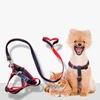 Pet supplier cowboy chest back set small and large dog traction line chest strap walking dogs wholesale