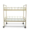 Competitive price elegant fashion kitchen wine serving carts and trolleys