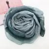 Wholesale Printed Satin Silk Scarf Hijab 2018 Muslim Women Floral Shawls Stoles Patchwork Design