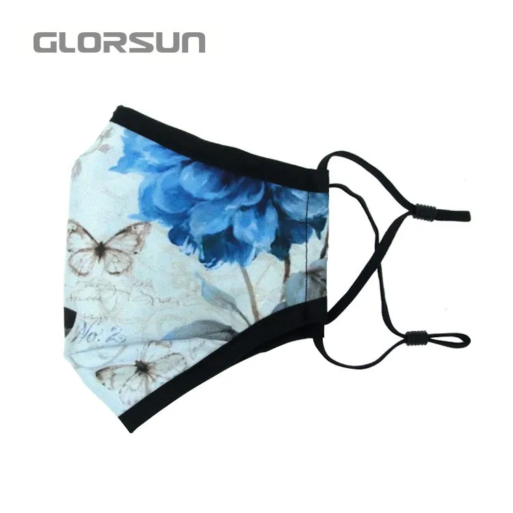 
custom anti dust facemask printed design dustproof mouth face mask 