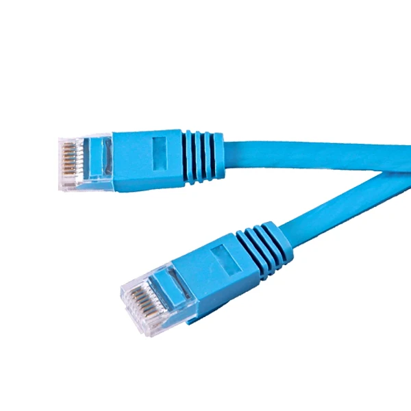 Flat CAT 5 Ethernet cable for communication devices