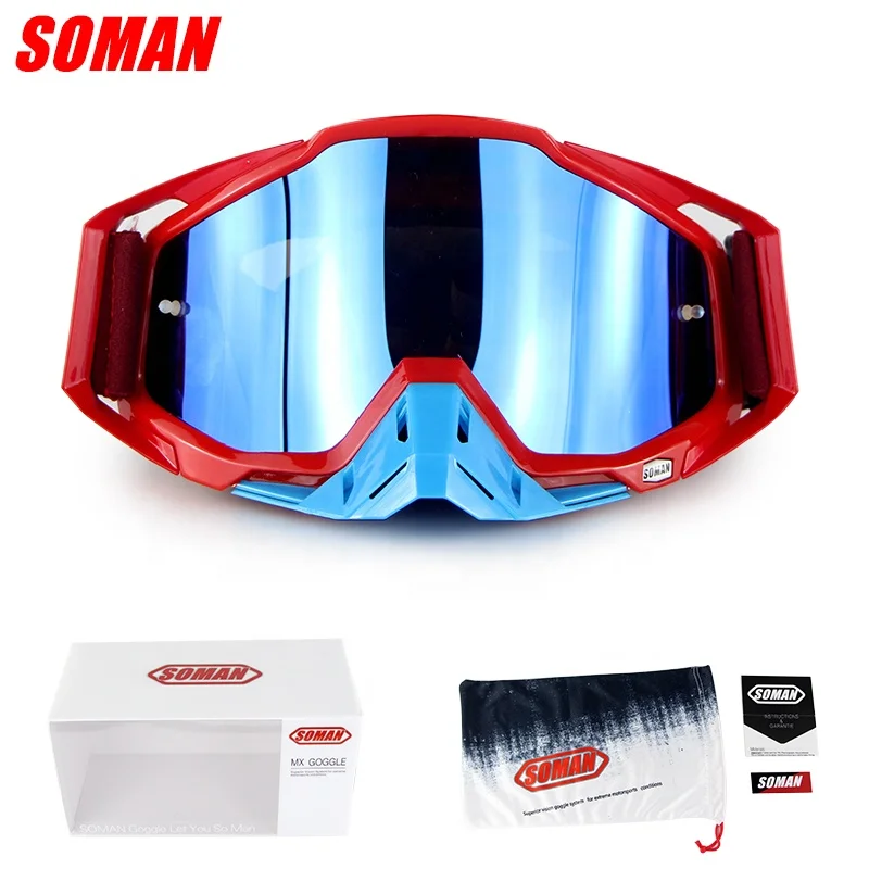 

Motocross off road goggle motorcycle glasses Soman SM11