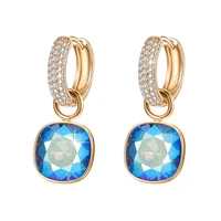 

20331 xuping 18k gold plated pendant earring crystals from Swarovski