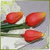 Wholesale cheap fake artificial fabric flowers tulips making for home decor on promotion