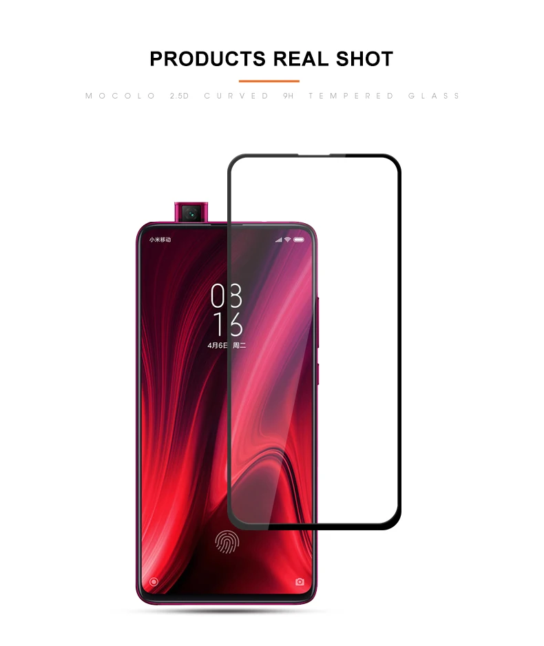 New Arrival Full Glue Tempered Glass Screen Protector For Xiaomi Redmi K20/K20 Pro