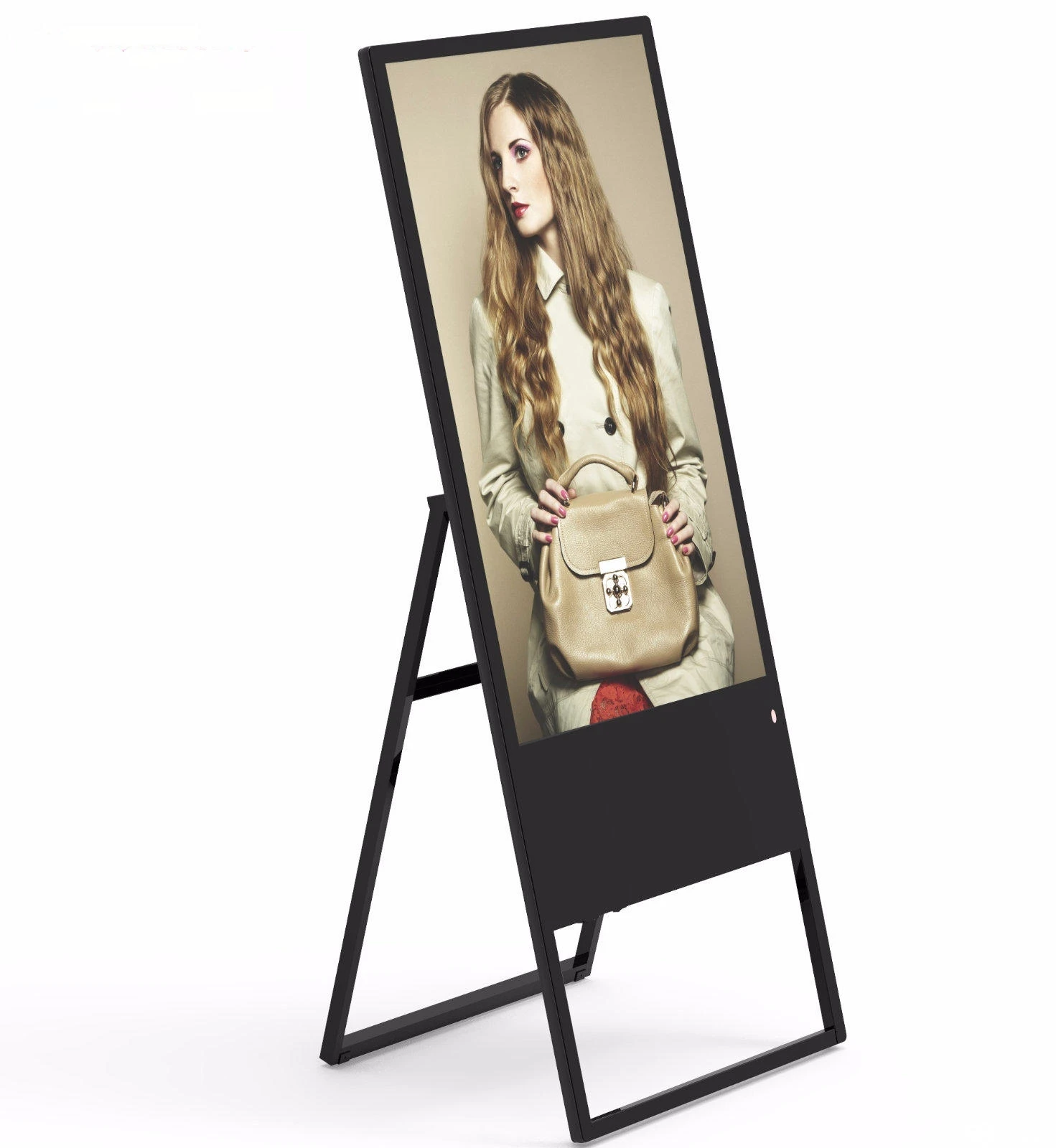 2018 New Type 43 inch floor standing portable digital signage lcd advertising display