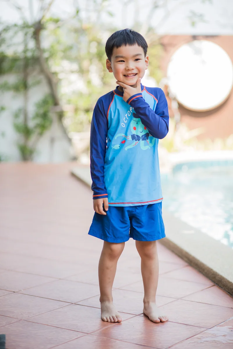 Kid Boy Rash Guard Long Spf Custom Logo Rash Guard Cheap Uv Shirt