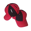 Wholesale custom baseball cap embroidered blank color block hat unique 6 panel two tone caps