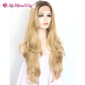 24 Pryamye Volnistye Srednyaya Chast Mnogoslojnye Strizhki Dlinnye Volosy Dva Tona Blond Ombre Sinteticheskij Parik Fronta Shnurka Dlya Chernyh Zhenshin Buy Mnogourovnevaya Strizhka Dlinnye Volosy Parik Blond Ombre Sinteticheskij Parik Fronta Shnurka Srednyaya