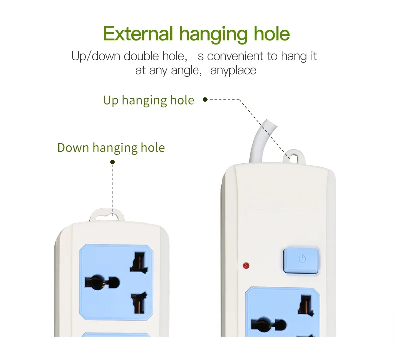 SIASE universal mutil electrical socket extension