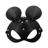Latest Design Factory Price Leather BDSM Head Bondage Gear Cat/Rabbit/Mouse Role Play Party Blindfold Mask