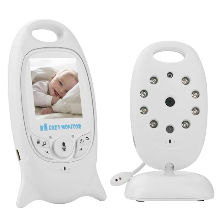 Sans fil Vidéo Baby Moniteur avec appareil photo numérique vision nocturne surveillance de la température et 2 voies Interphone Système VB601
