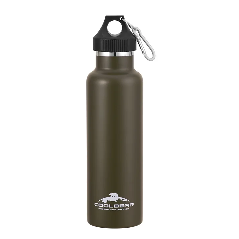 

Cola shaped factory Color Customized Sports Stainless Steel Water Bottle, Customized color