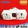 Travel Adapter With USB Port Large Storage Household Plug Socket