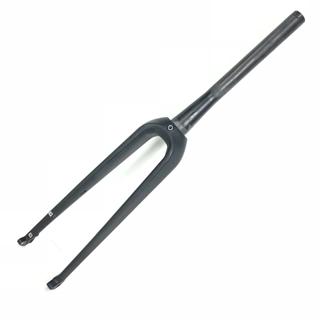 

carbon fiber tapered tube thru axle 12mm or 15mm disc fork for cyclocross/Gravel bike frame fender FK089-F, Ud matte/ud glossy/custom paint