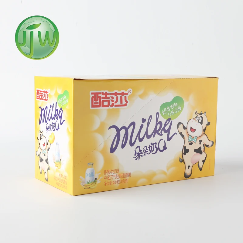 
Individually packed soft milk candy 