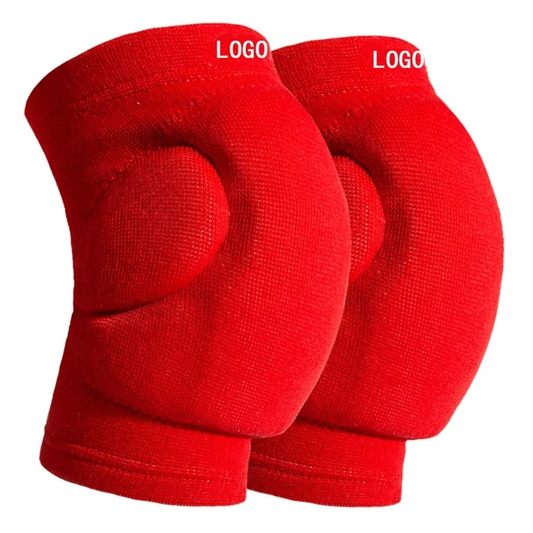 

Knitted Pro Sports Knee Sleeves Knee Supports Kneepads, Red white black