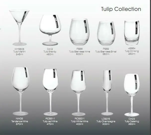 verre a vin tulipe